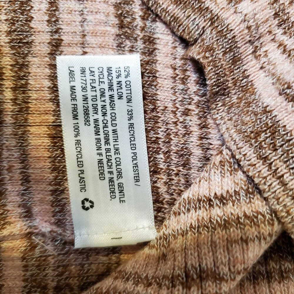 Wild Fable - Women's Mock Turtleneck Fitted Cut Out Pullover Sweater Size L